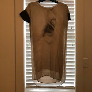 Chiffon printed dresses